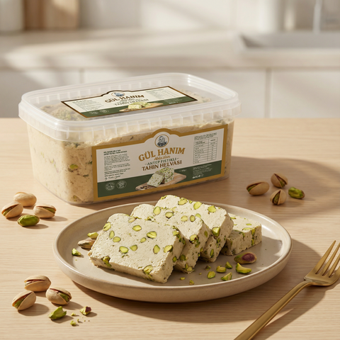 Antepfıstıklı Tahin Helvası