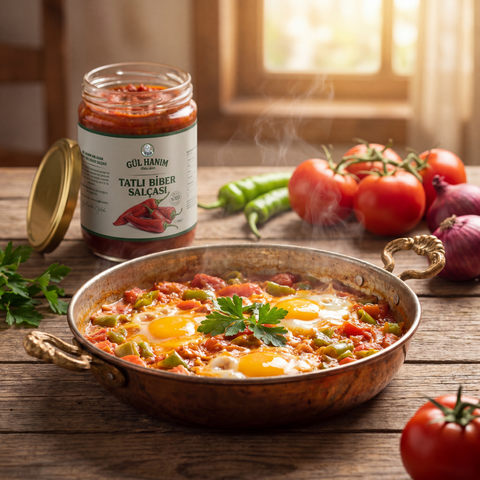 Anneanne Usulü Antep Tatlı Biber Salçası - 600g