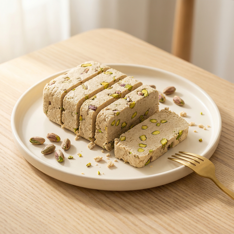 Antepfıstıklı Tahin Helvası