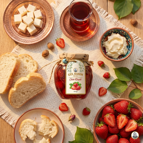 Anneanne Usulü Çilek Reçeli (450 gr)