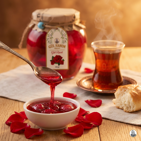 Anneanne Usulü Gül Reçeli (450 gr)