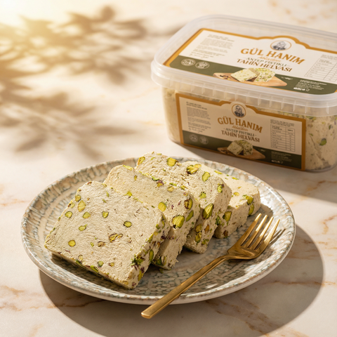 Antepfıstıklı Tahin Helvası