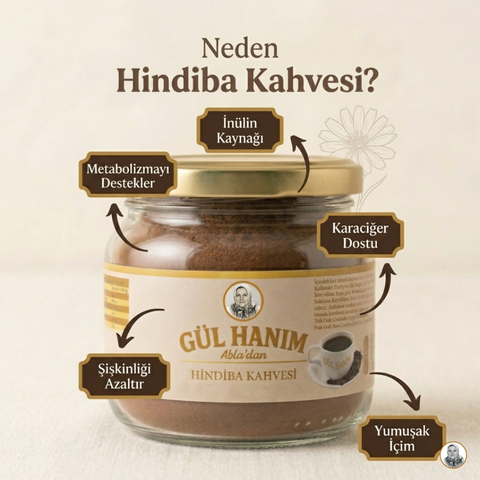 Hindiba Kahvesi  1 Aylık - (60 Kullanım) Net 150gr