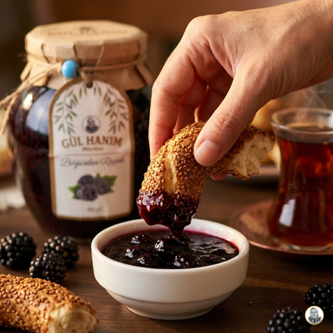 Anneanne Usulü Böğürtlen Reçeli (450 gr)