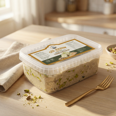 Antepfıstıklı Tahin Helvası