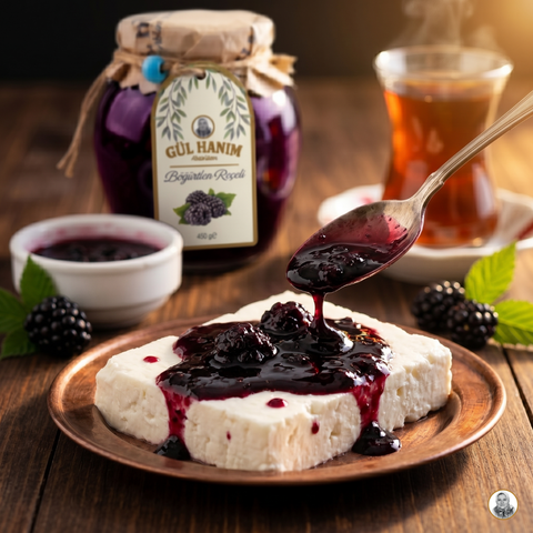 Anneanne Usulü Böğürtlen Reçeli (450 gr)