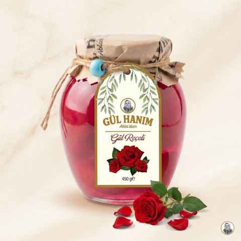 Anneanne Usulü Gül Reçeli (450 gr)