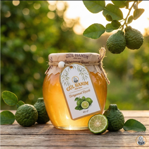 Bergamot Reçeli 450 gr %50 Meyve Oranlı Katkısız Koruyucusuz El Yapımı